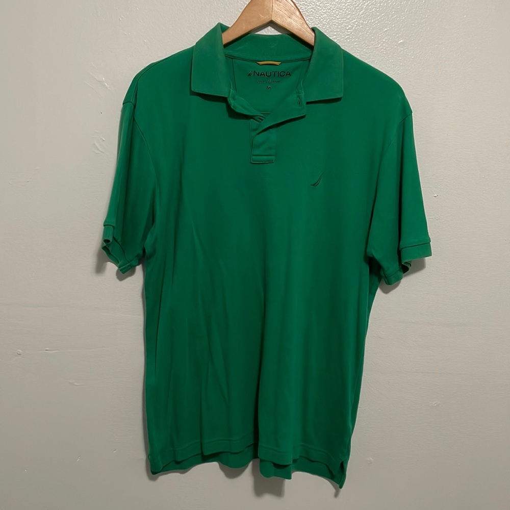 Used Green Men’s Polo from Nautica